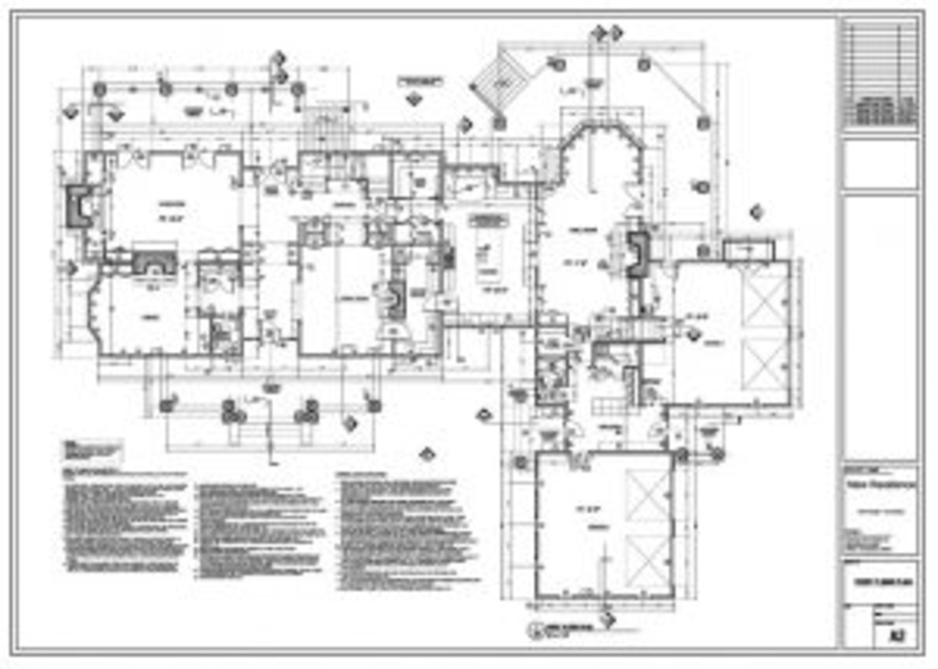 Architectural Construction Drawings